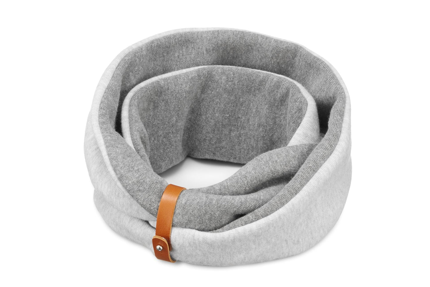 Simo Neck Warmer - Light Melange & Dark Melange